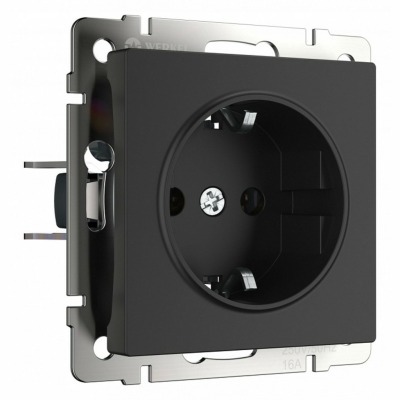 Розетка с заземлением и со ...