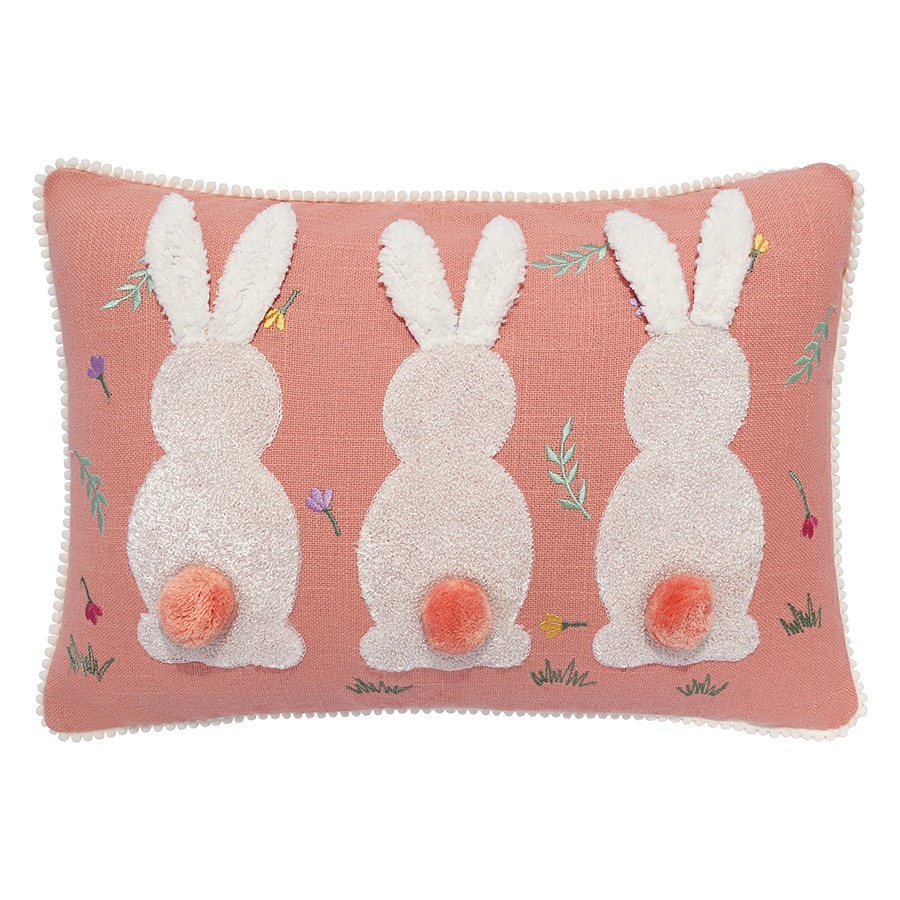 Фото Подушка декоративная funky bunnies из коллекции easter essential, 30х45 см (79014) - интернет-магазин МегаТерем в Москве