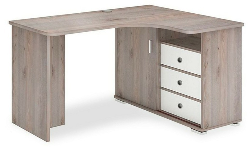 Фото Стол письменный Домино СР-145С MER_SR-145S-NBEN-PRAV-NOVYJ - интернет-магазин МегаТерем в Москве