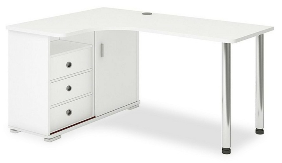 Фото Стол письменный Домино СР-165СМ MER_SR-165SM-BE-LEV - интернет-магазин МегаТерем в Москве