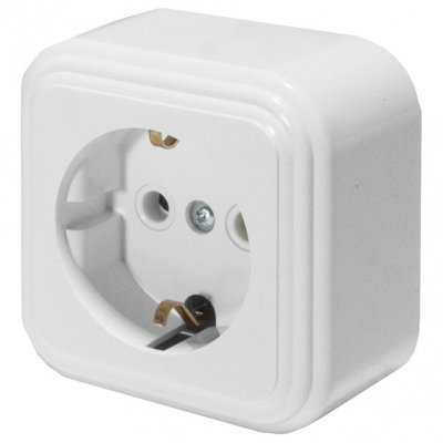 Розетка с заземлением Stekker Stekker 39689 FE_39689