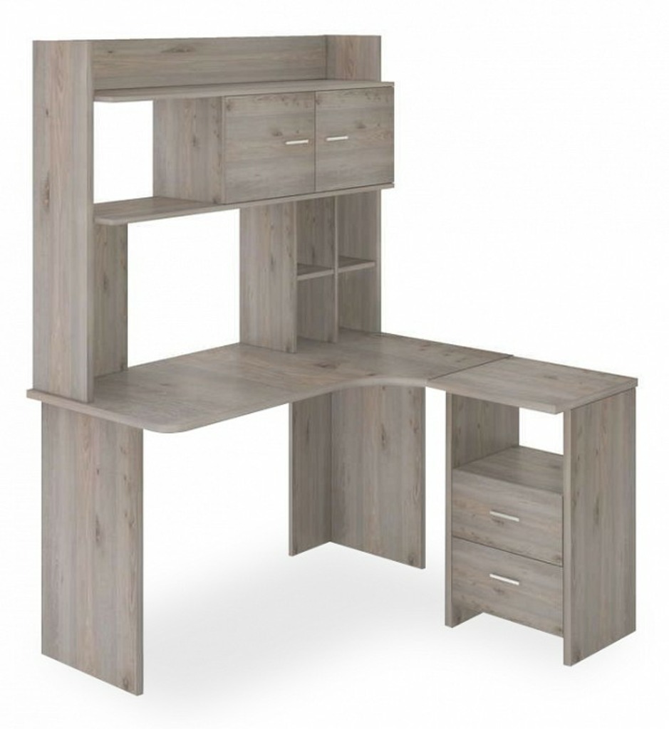 Фото Стол компьютерный Нельсон Lite СКЛ-Угл130+НКЛХ-130 Н ПРАВ MER_SKL-Ugl130-NKLH-130_N_PRAV - интернет-магазин МегаТерем в Москве