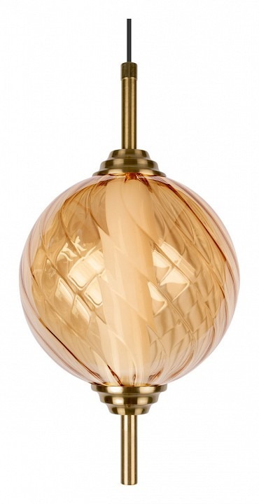 Фото Подвесной светильник Loft it Helix 10421/B Amber LF_10421_B_Amber - интернет-магазин МегаТерем в Москве