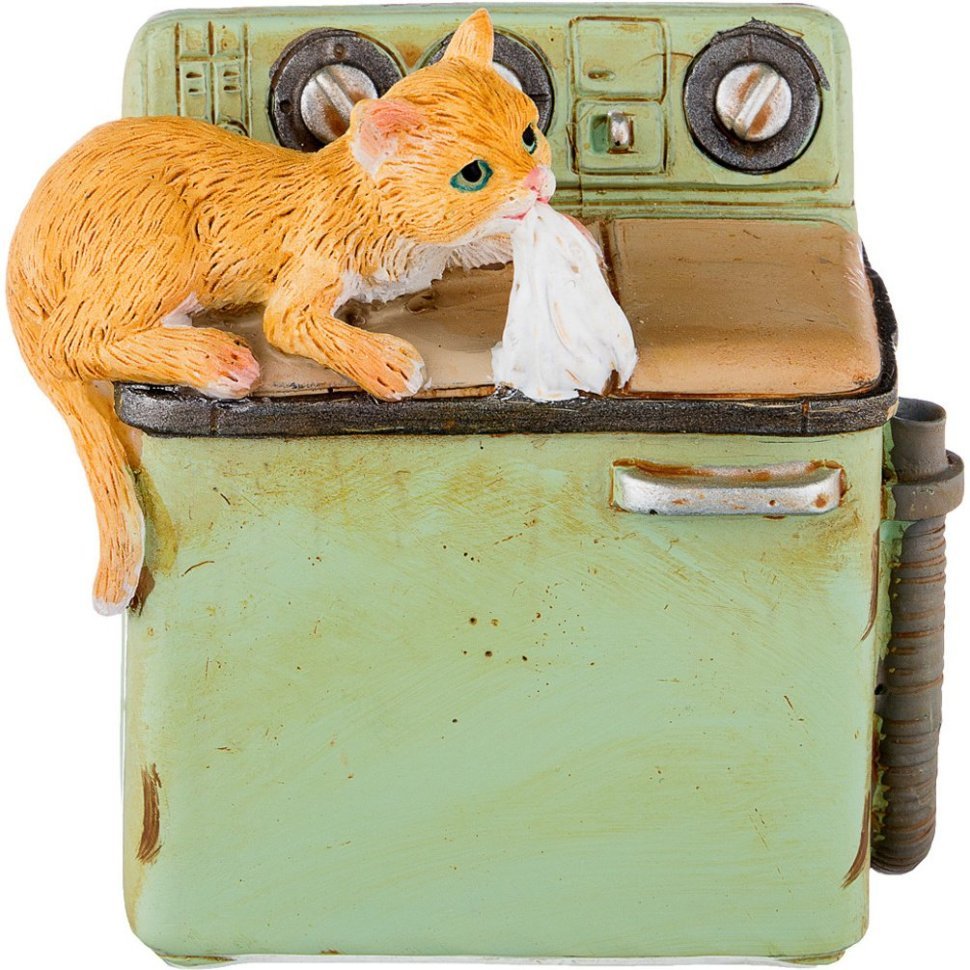 Фото Фигурка кошки-мышки 6*4*6.5 см Lefard (450-761) - интернет-магазин МегаТерем в Москве