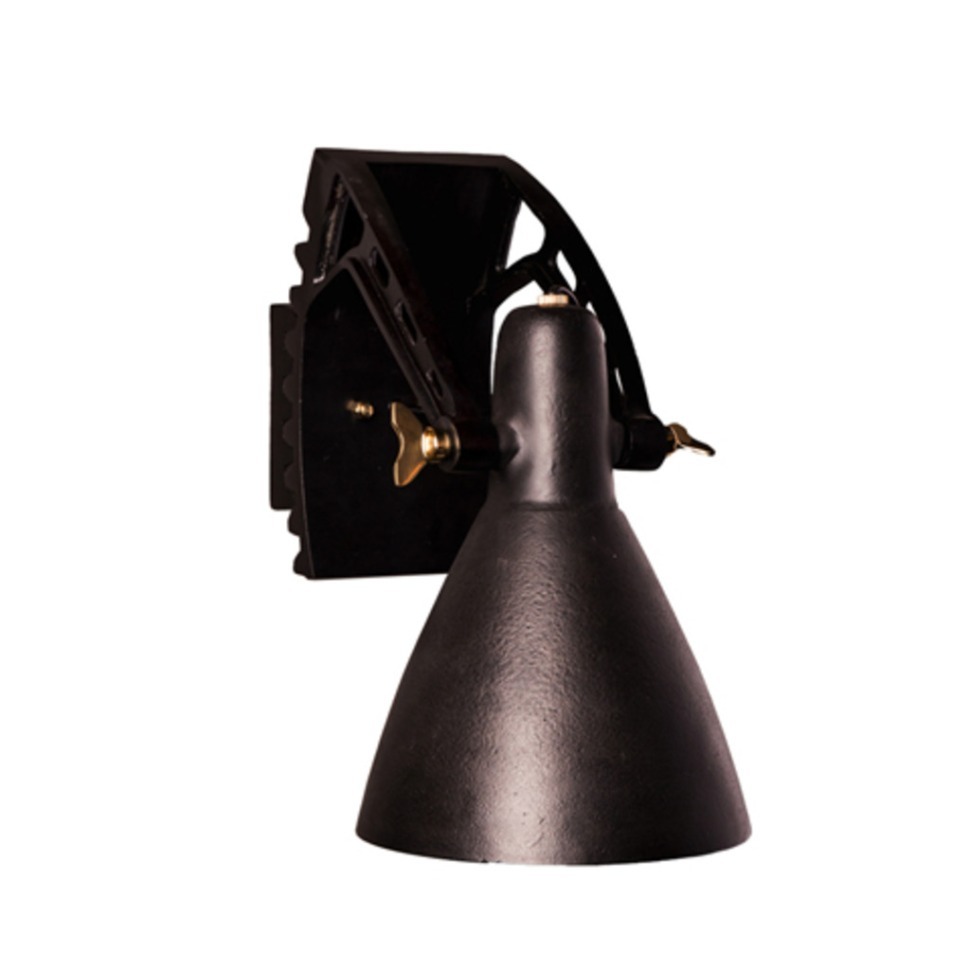 Фото Бра Фокус DTR2127, металл, Black, ROOMERS FURNITURE - интернет-магазин МегаТерем в Москве