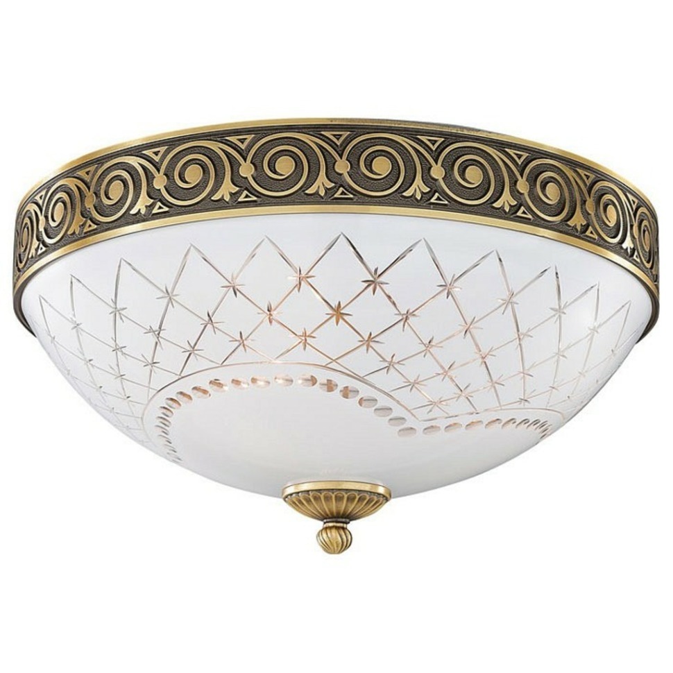 Фото Накладной светильник Reccagni Angelo 7002 PL 7002/3 RA_PL_7002_3 - интернет-магазин МегаТерем в Москве