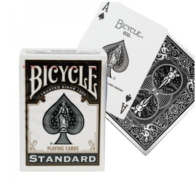 Карты "Bicycle Rider Back Standard Index Grey" (44896)