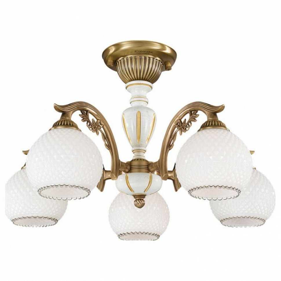 Фото Люстра на штанге Reccagni Angelo 8605 PL 8625/5 RA_PL_8625_5 - интернет-магазин МегаТерем в Москве