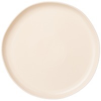 Тарелка обеденная lefard "trendy" 25 см кремовая (85-1836) 