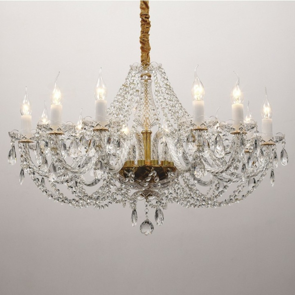 Фото Подвесная люстра Favourite Simone 1736-12P FV_1736-12P - интернет-магазин МегаТерем в Москве