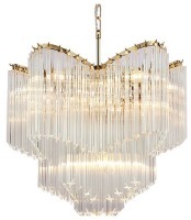 Подвесная люстра Newport 8900 8911/C gold NWP_M0069927