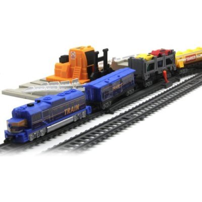 Железная дорога со станцией...