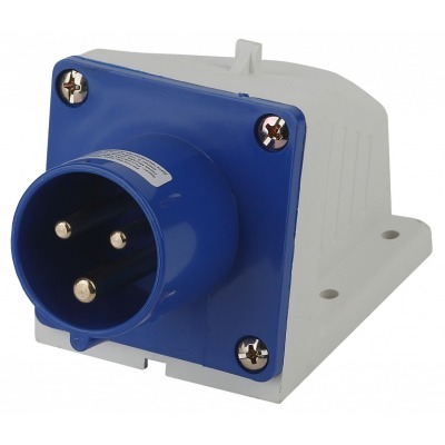 Вилка прямая 2P+PE Эра  VS-16-2P-PE-IP44 ER_B0032855