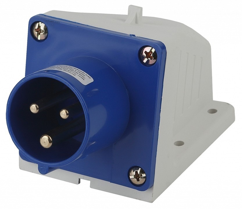 Фото Вилка прямая 2P+PE Эра  VS-16-2P-PE-IP44 ER_B0032855 - интернет-магазин МегаТерем в Москве