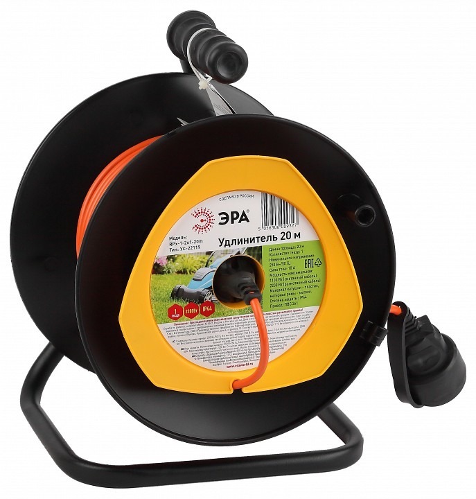 Фото Удлинитель Эра  RPx-1-2x1-20m ER_B0046832 - интернет-магазин МегаТерем в Москве