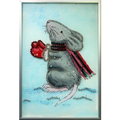 Картина В ожидании чудес с кристаллами Swarovski (2299)