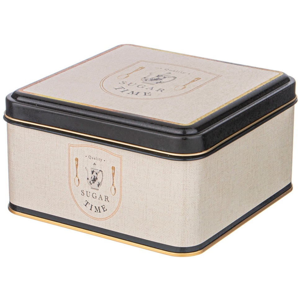 Фото Емкость для хранения english breakfast, 15,8х15,8х8,7см, 1,9 л Agness (949-061) - интернет-магазин МегаТерем в Москве