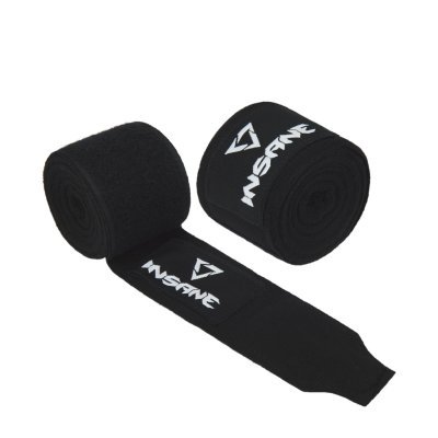 Бинт боксеркий INSANE COBRA, хлопок/нейлон, черный, 3,5 м (2095316)