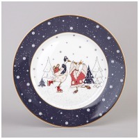 Тарелка обеденная lefard "family christmas" 25 см (425-117) 