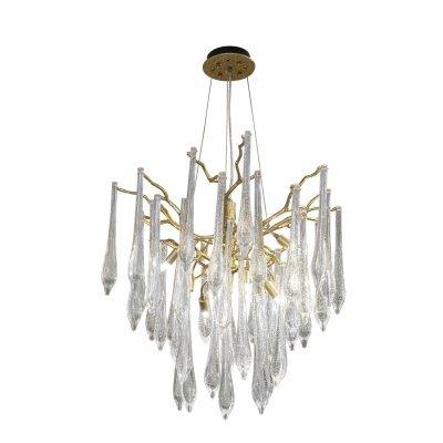 Люстра Silencio d.60 h.60см, металл цвет золото (TT-00009378)