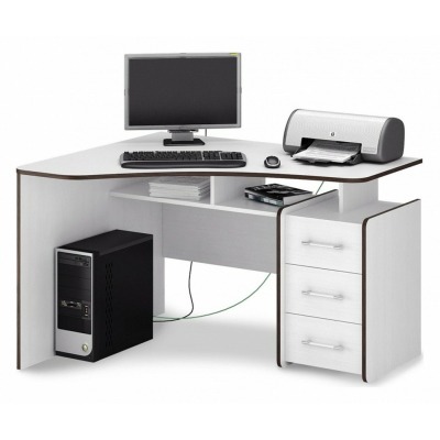 Стол письменный Триан-5 MAS_MST-UST-05-R-16BEL