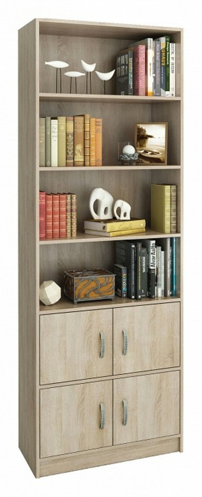 Фото Стеллаж комбинированный Либерти-52 MAS_Stellazh_Liberti-52DS - интернет-магазин МегаТерем в Москве