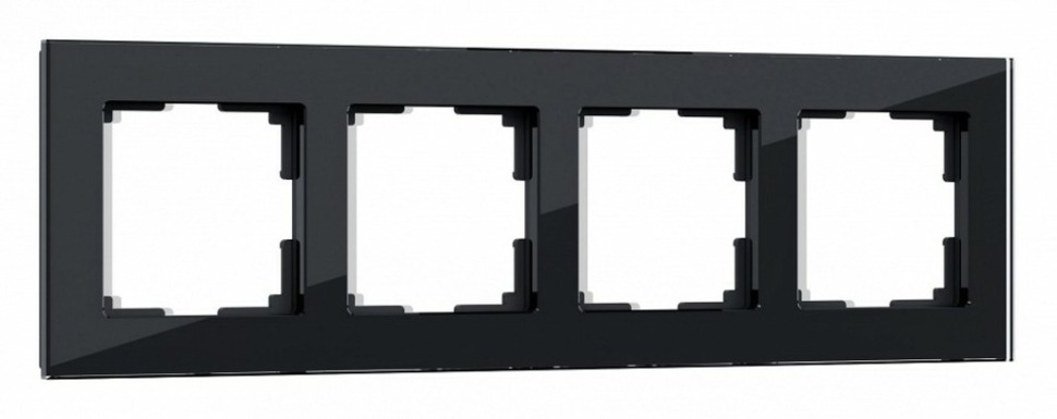 Фото Рамка на 4 поста Werkel Favorit (черный) W0041108 WRK_a051436 - интернет-магазин МегаТерем в Москве