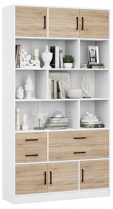 Фото Стеллаж комбинированный Либерти-62-128 MAS_Liberti-62-BT-DS-128 - интернет-магазин МегаТерем в Москве