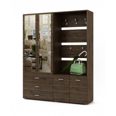 Стенка для прихожей Мартин-2 MAS_PRM-2-DAT