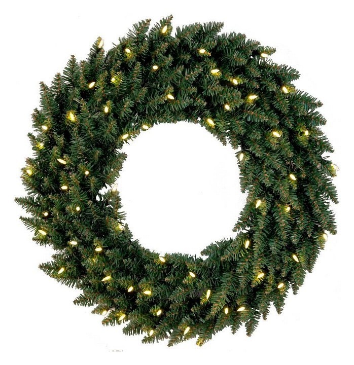 Фото Венок хвойный Eglo Calgary 410941 EG_410941 - интернет-магазин МегаТерем в Москве