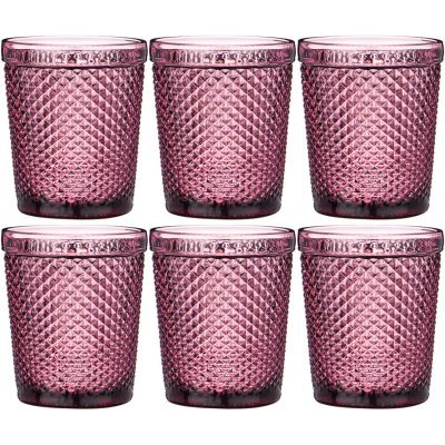 Набор стаканов "гранат" из 6шт. серия "muza color" 280мл. / в=10 см Lefard (781-162)