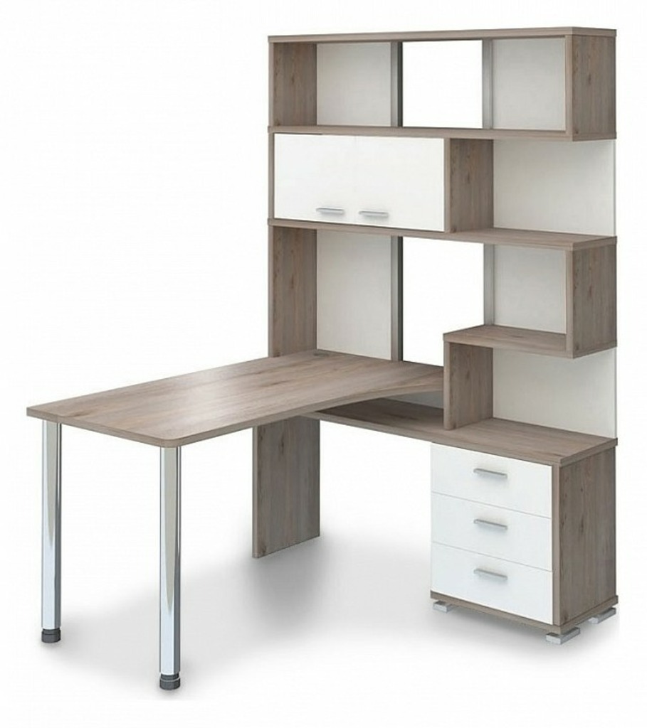 Фото Стол компьютерный Домино нельсон СР-420-130 MER_SR_420_130_NBEN-PRAV - интернет-магазин МегаТерем в Москве