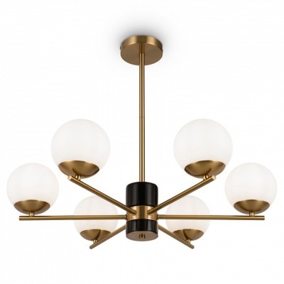 Люстра на штанге Freya Marble FR5230PL-06BS MY_FR5230PL-06BS