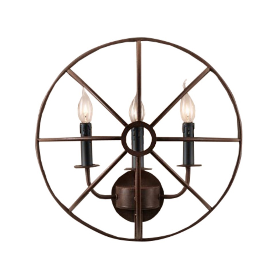 Фото Бра Орб T-GYR-LS-0001-U, металл, Antique bronze, RESTORATION HARDWARE - интернет-магазин МегаТерем в Москве