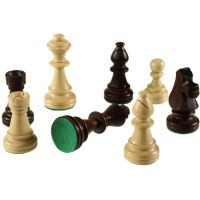 Шахматные фигуры "Стаунтон 7" в полиэтиленовой упаковке, Madon (33649)