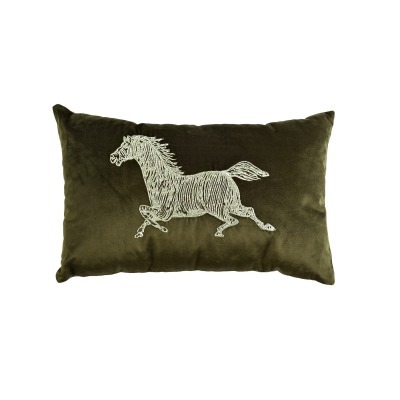 Подушка с вышивкой Лошадь з...