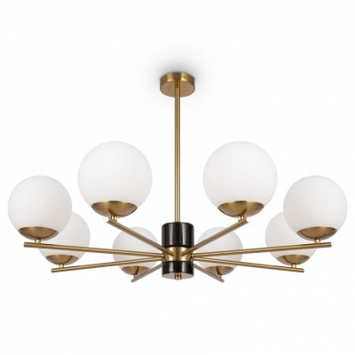 Люстра на штанге Freya Marble FR5230PL-08BS MY_FR5230PL-08BS