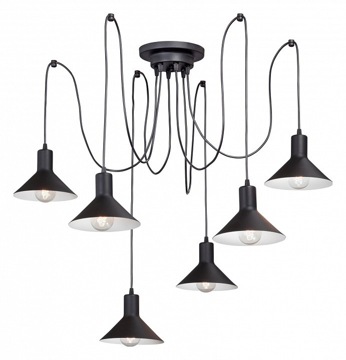 Фото Подвесная люстра Vitaluce V4785 V4785-1/6S VI_V4785-1_6S - интернет-магазин МегаТерем в Москве