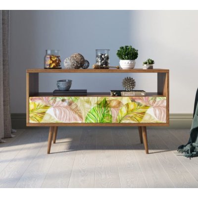 Консоль Berber с двумя ящиками принт 29 арт BB22/Print_29-ET