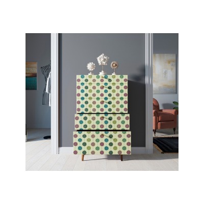 Комод высокий Berber принт ...