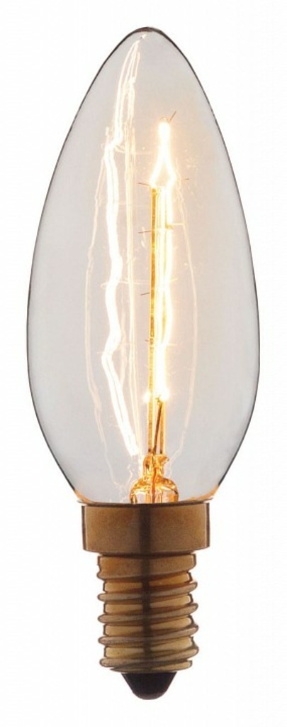 Фото Лампа накаливания Loft it Edison Bulb E14 40Вт K 3540 LF_3540 - интернет-магазин МегаТерем в Москве