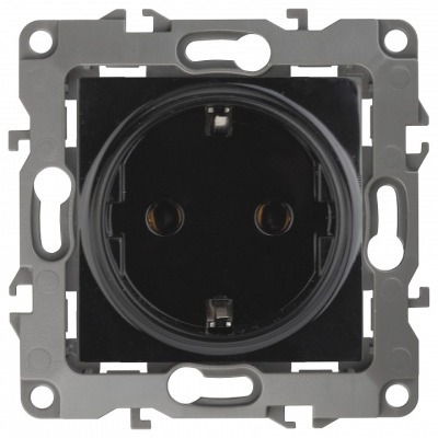 Розетка с заземлением и со ...