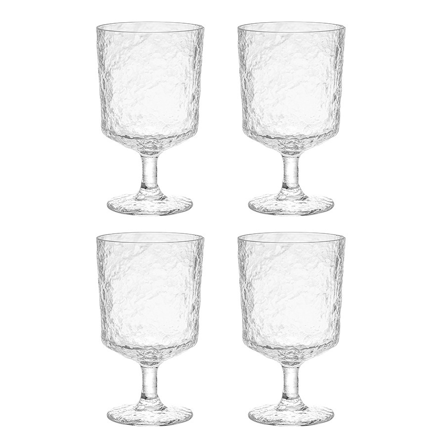 Фото Набор бокалов из акрила arctic для вина, 280 мл, прозрачный, 4 шт. (78779) - интернет-магазин МегаТерем в Москве