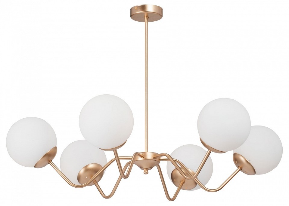 Фото Люстра на штанге Vitaluce V42740 V42740-8/6PL VI_V42740-8_6PL - интернет-магазин МегаТерем в Москве