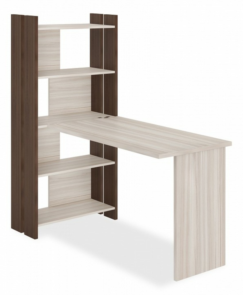 Фото Стол компьютерный Домино Лайт СТЛ-ОВ+С120Прям без тумбы MER_STL-OV-S120Pryam_bez_tumby_SHK - интернет-магазин МегаТерем в Москве