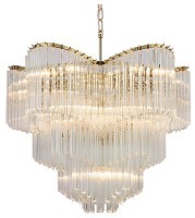 Подвесная люстра Newport 8900 8918/C gold NWP_M0069928