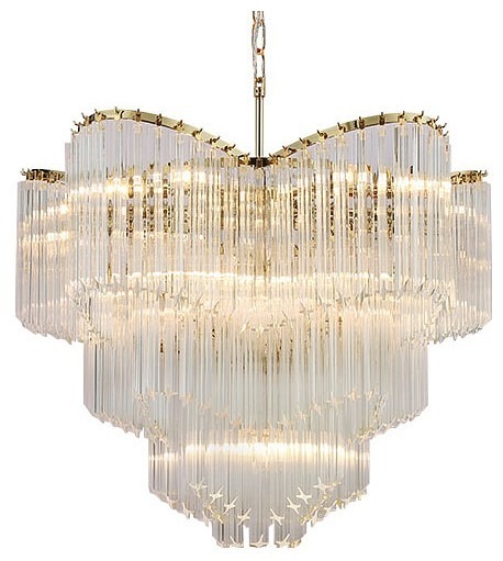 Фото Подвесная люстра Newport 8900 8918/C gold NWP_M0069928 - интернет-магазин МегаТерем в Москве