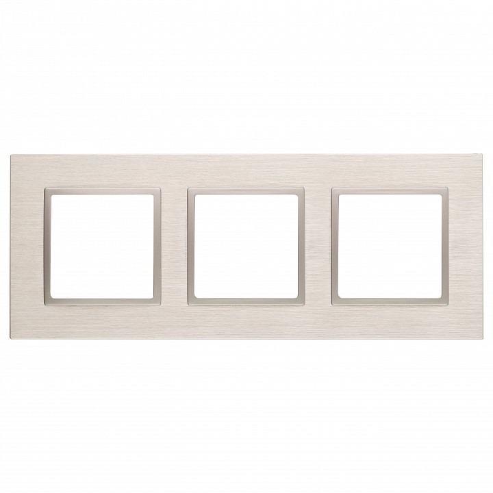 Фото Рамка на 3 поста Эра Эра Elegance 14-5203-04 ER_B0034554 - интернет-магазин МегаТерем в Москве