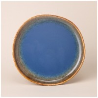 Тарелка закусочная 20,8 см, цвет: синий мал.уп.=6шт Lefard (191-296)