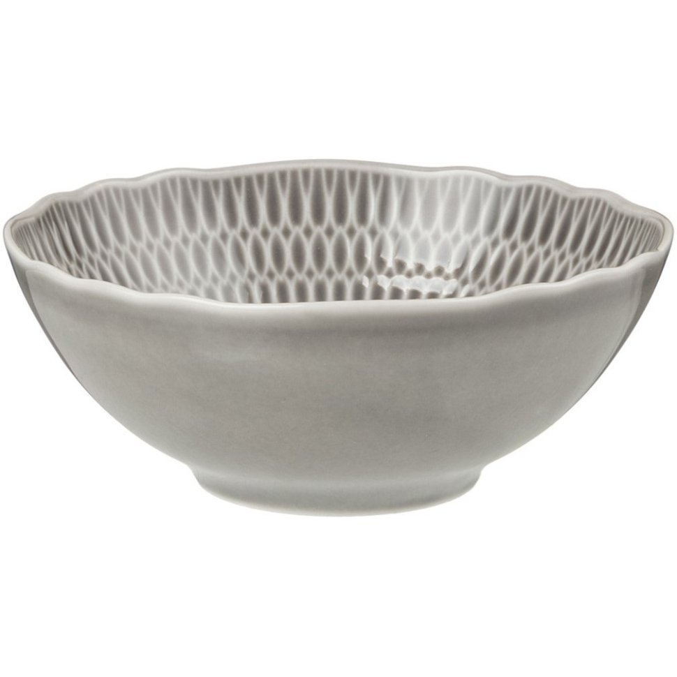 Фото Салатник софия серая 14 см мал.уп.=6шт без упак. Cmielow (676-130) - интернет-магазин МегаТерем в Москве